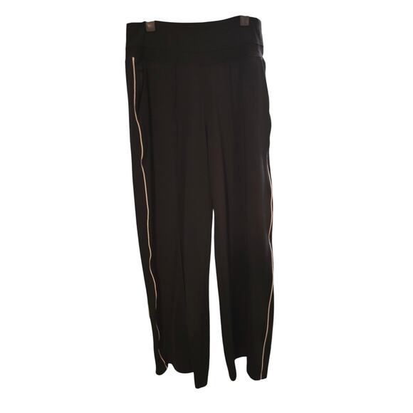 Athleta Venice High Rise Track Stripe Wide Leg Pant size medium - Picture 3 of 4